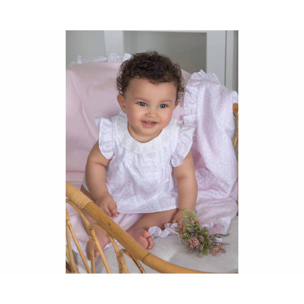 NEW PATACHOU kid's delicate set in pink